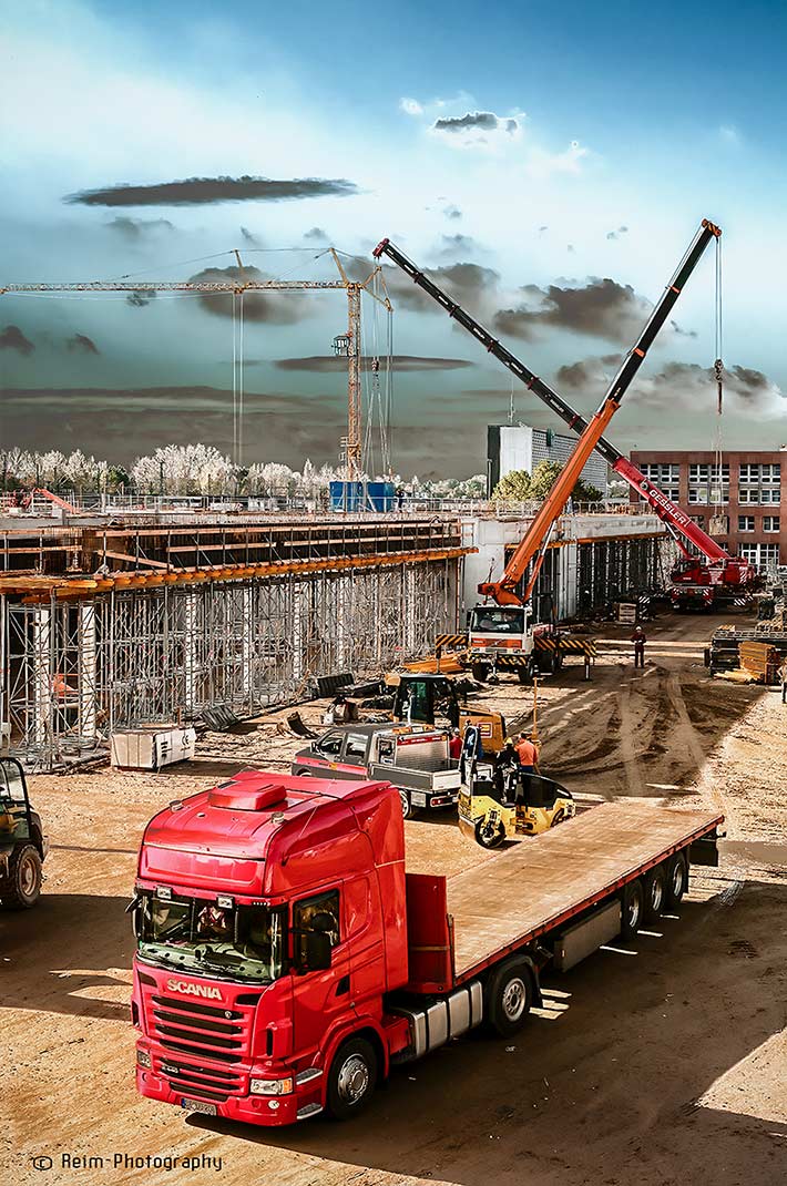 Shopping Center Braunschweig Baustelle