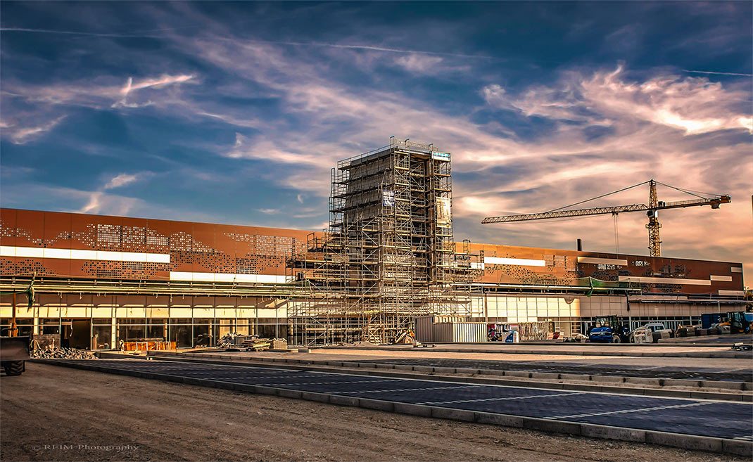 Shopping Center Braunschweig Baustelle